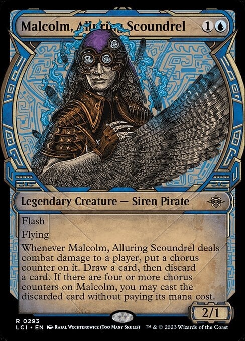 Malcolm, Alluring Scoundrel - The Lost Caverns of Ixalan-(293)