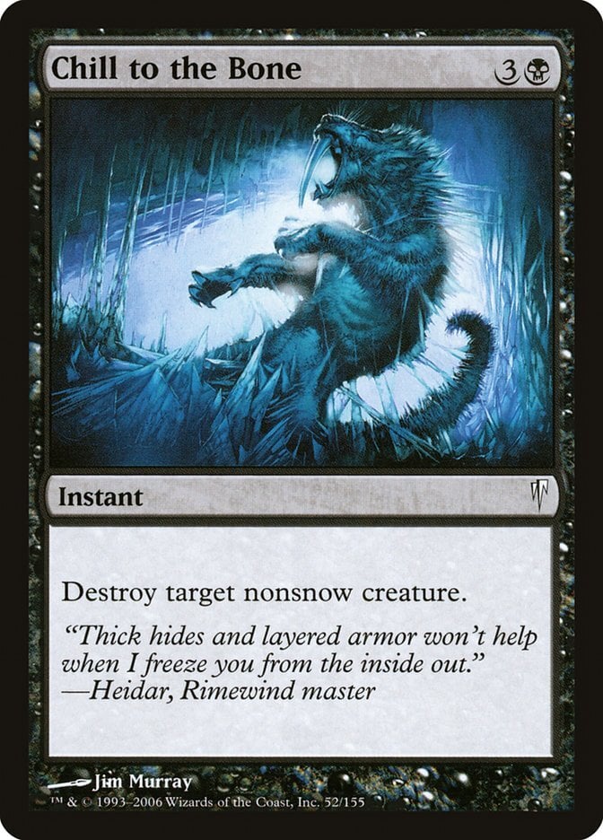 Chill to the Bone - Coldsnap-(052)-Foil