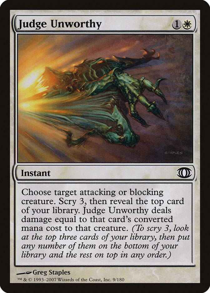 Judge Unworthy - Future Sight-(009)