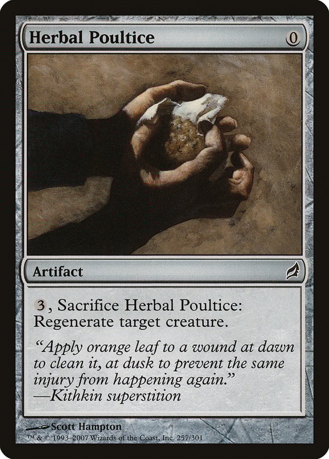 Herbal Poultice - Lorwyn-(257)-Foil