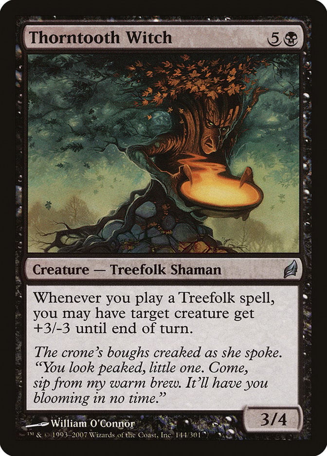 Thorntooth Witch - Lorwyn-(144)-Foil