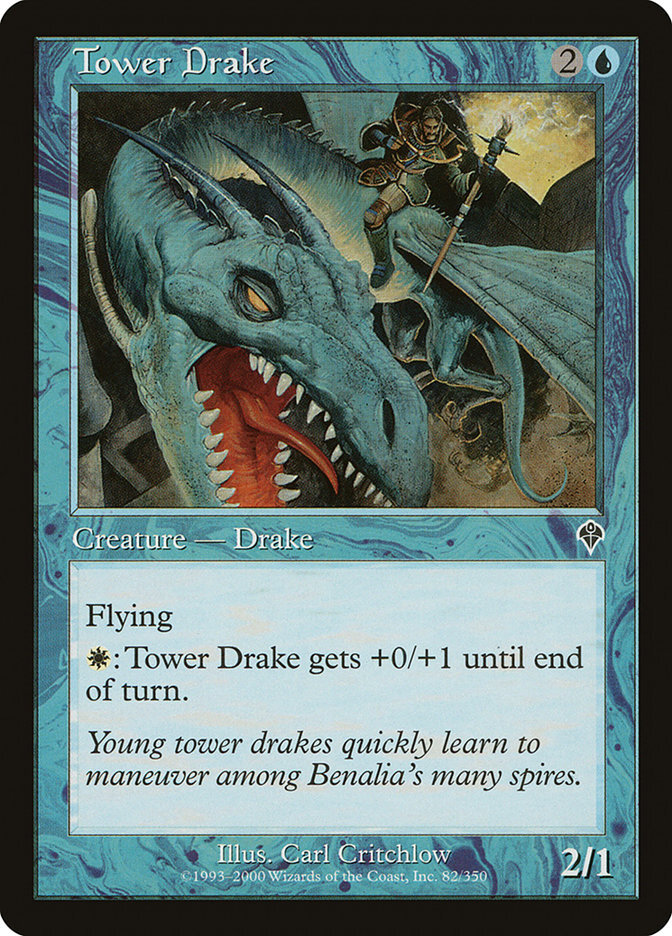 Tower Drake - Invasion-(082)-Foil