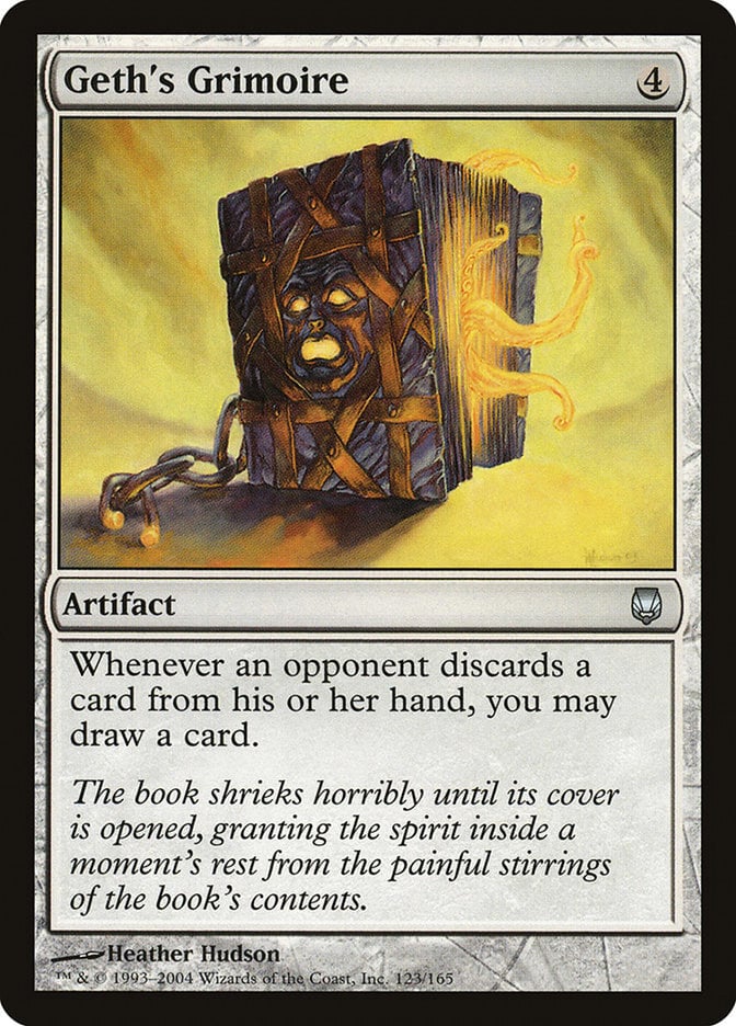 Geth's Grimoire - Darksteel-(123)-Foil