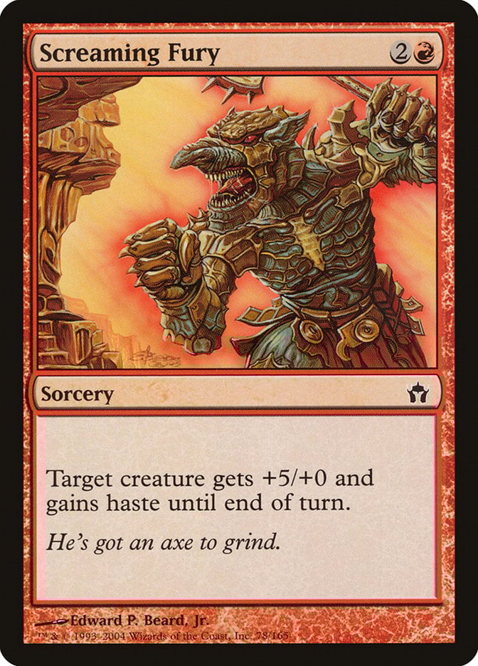 Screaming Fury - Fifth Dawn-(078)-Foil