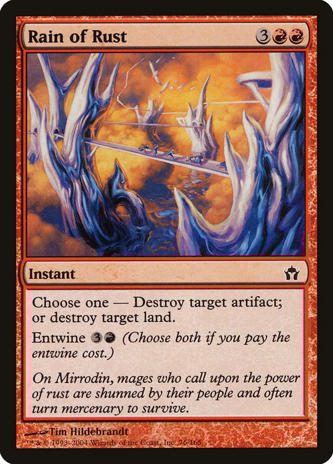 Rain of Rust - Fifth Dawn-(076)-Foil