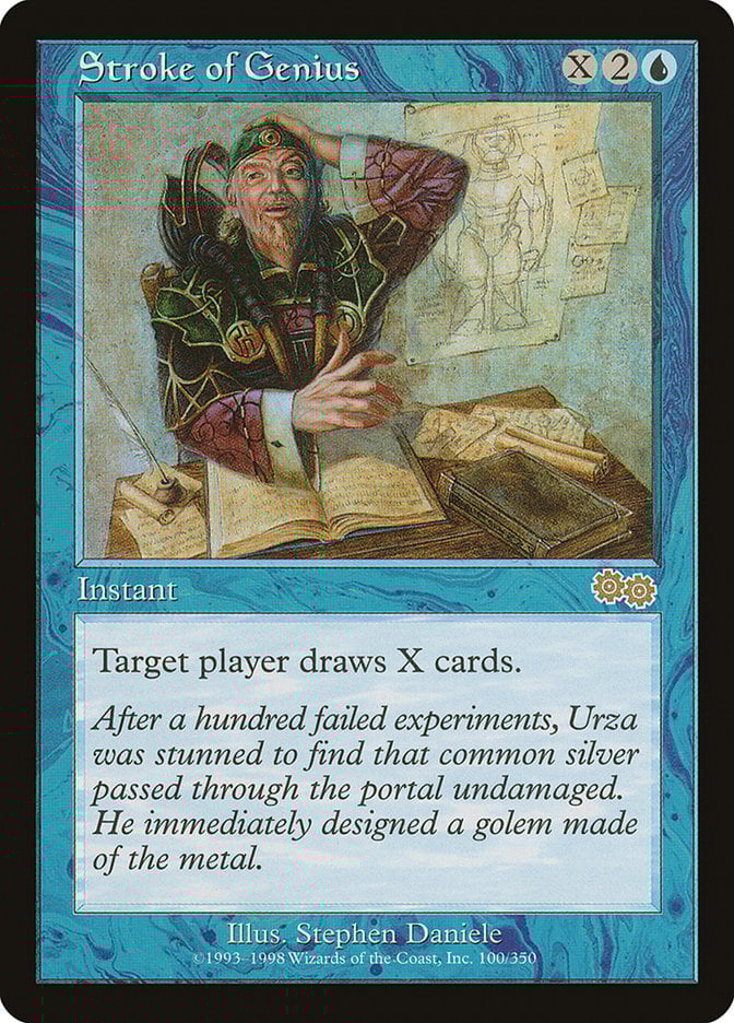 Stroke of Genius - Urza's Saga-(100)