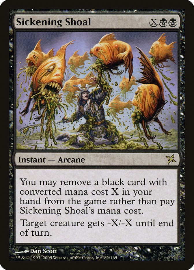 Sickening Shoal - Betrayers of Kamigawa-(082)