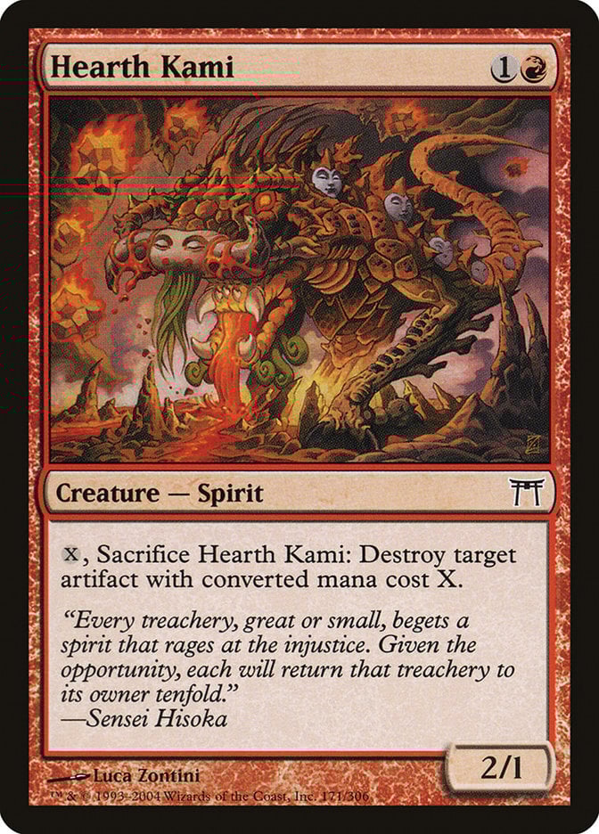 Hearth Kami - Champions of Kamigawa-(171)