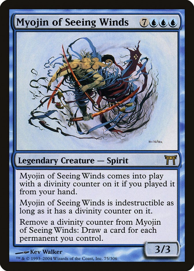 Myojin of Seeing Winds - Champions of Kamigawa-(075)