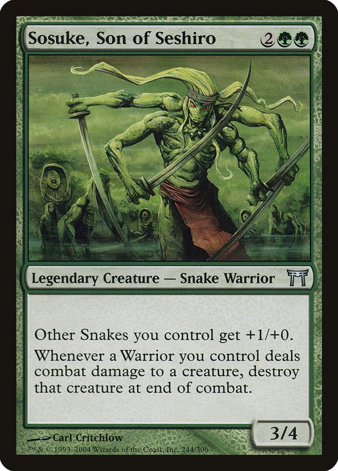 Sosuke, Son of Seshiro - Champions of Kamigawa-(244)