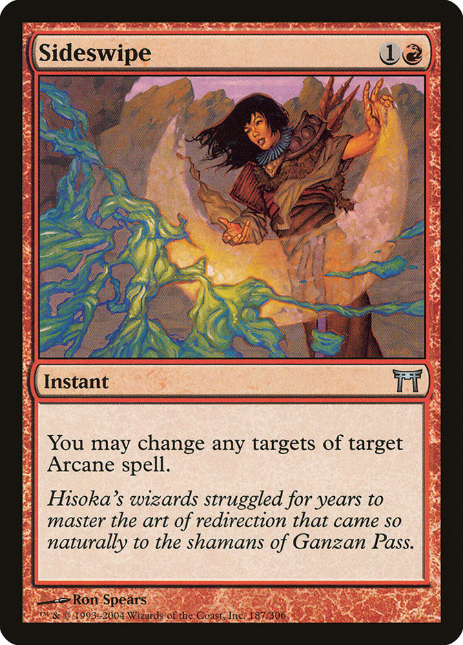 Sideswipe - Champions of Kamigawa-(187)-Foil