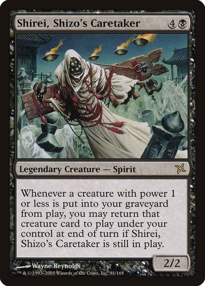 Shirei, Shizo's Caretaker - Betrayers of Kamigawa-(081)