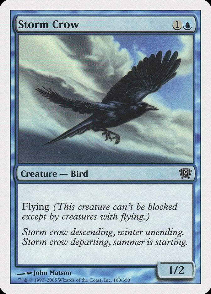 Storm Crow - Ninth Edition-(100)