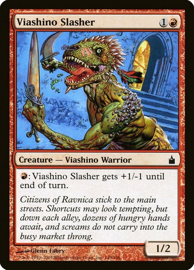 Viashino Slasher - Ravnica: City of Guilds-(149)