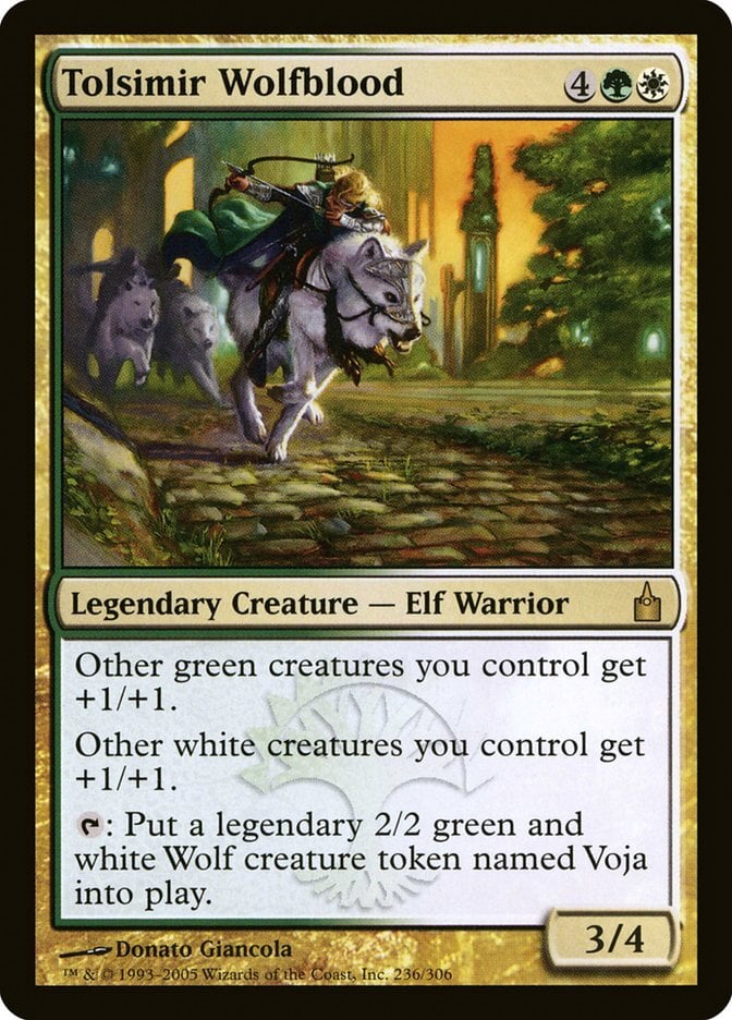 Tolsimir Wolfblood - Ravnica: City of Guilds-(236)