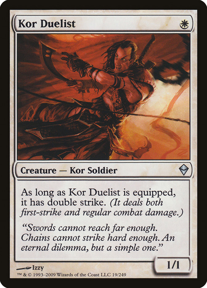 Kor Duelist - Zendikar-(019)