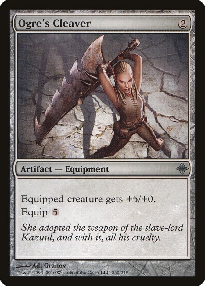 Ogre's Cleaver - Rise of the Eldrazi-(220)