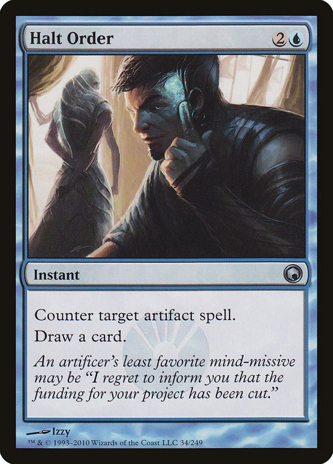 Halt Order - Scars of Mirrodin-(034)