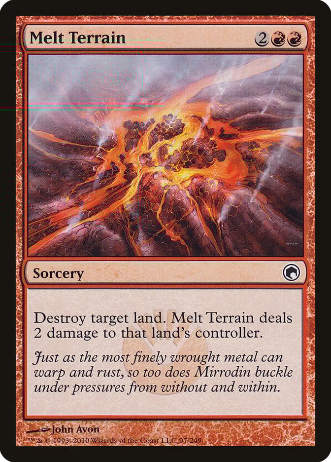 Melt Terrain - Scars of Mirrodin-(097)
