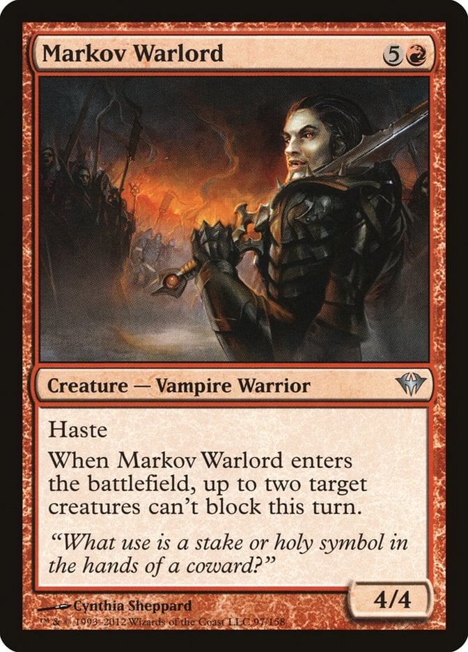 Markov Warlord - Dark Ascension-(097)