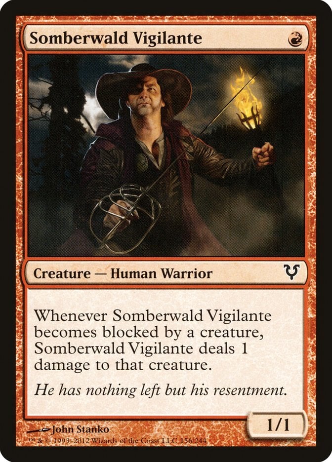 Somberwald Vigilante - Avacyn Restored-(156)