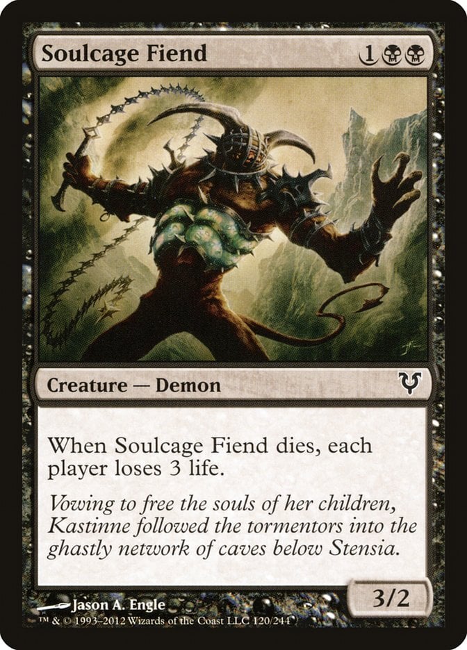 Soulcage Fiend - Avacyn Restored-(120)