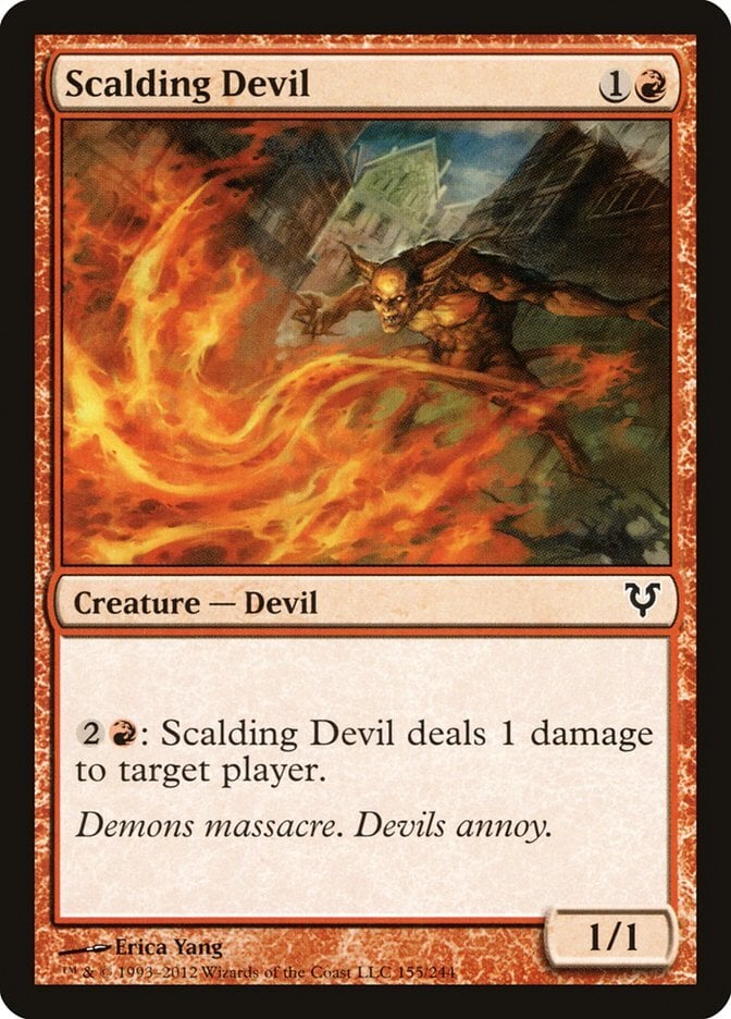 Scalding Devil - Avacyn Restored-(155)