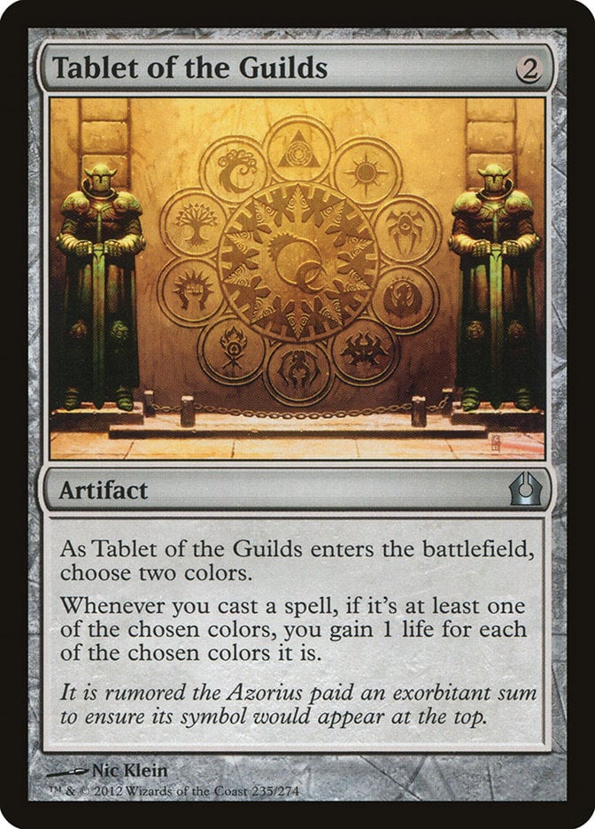 Tablet of the Guilds - Return to Ravnica-(235)