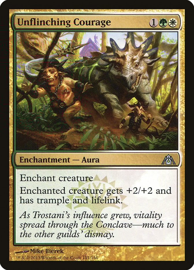 Unflinching Courage - Dragon's Maze-(111)