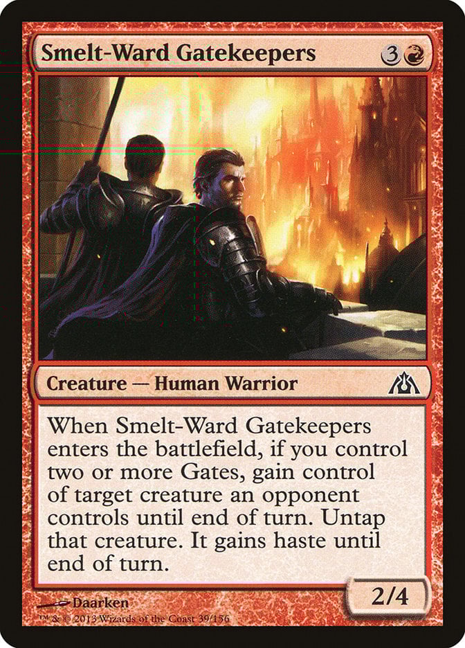 Smelt-Ward Gatekeepers - Dragon's Maze-(039)-Foil