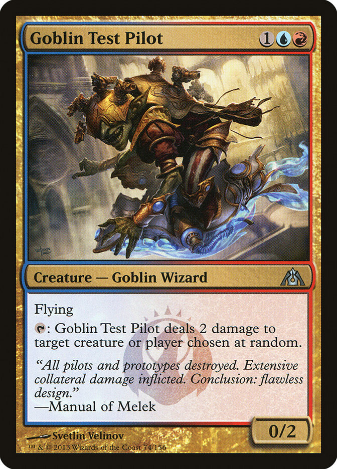 Goblin Test Pilot - Dragon's Maze-(074)-Foil