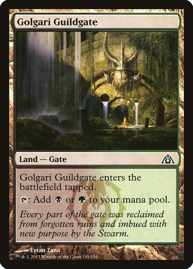 Golgari Guildgate - Dragon's Maze-(149)
