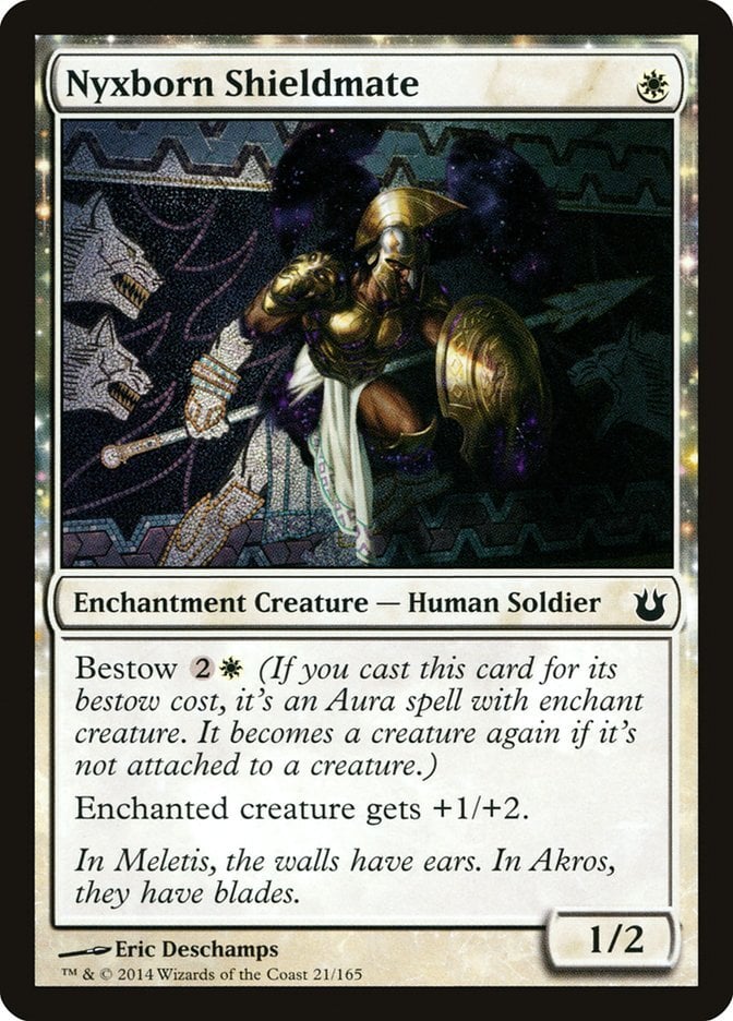 Nyxborn Shieldmate - Born of the Gods-(021)-Foil