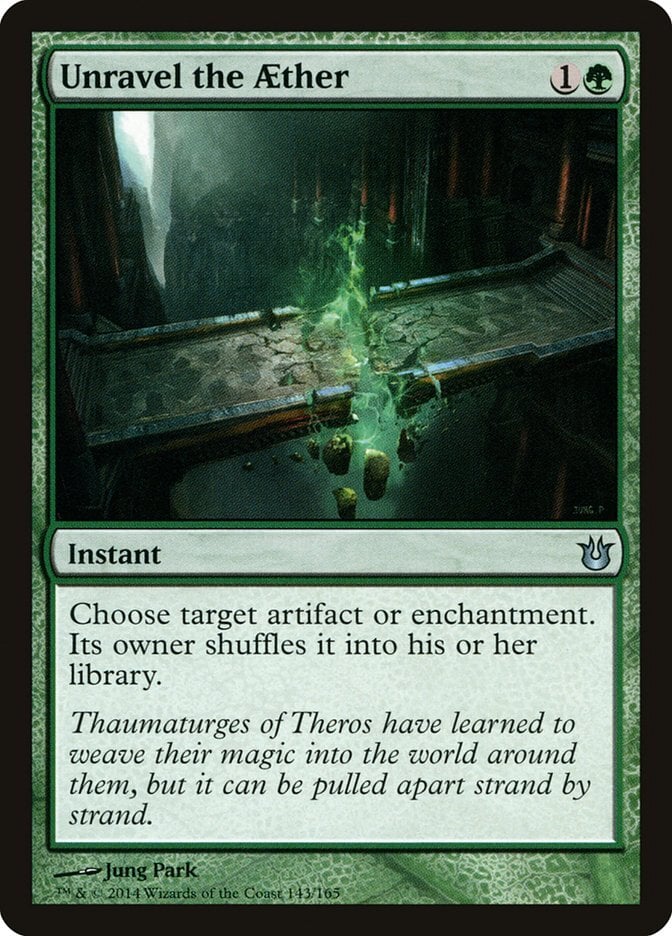 Unravel the Aether - Born of the Gods-(143)-Foil
