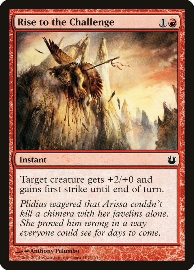 Rise to the Challenge - Born of the Gods-(107)-Foil