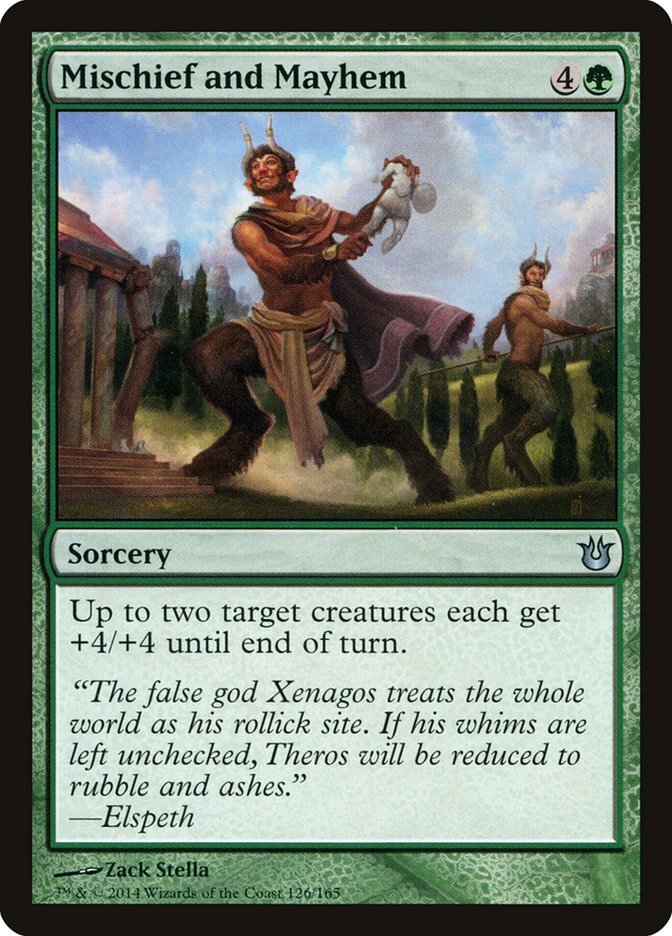 Mischief and Mayhem - Born of the Gods-(126)-Foil