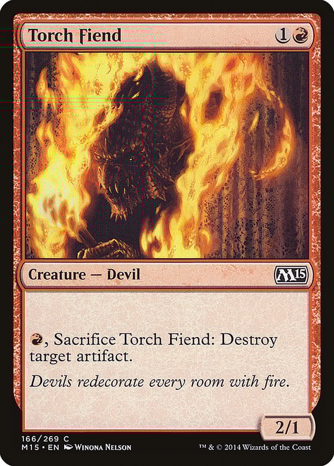 Torch Fiend - Magic 2015 Core Set-(166)