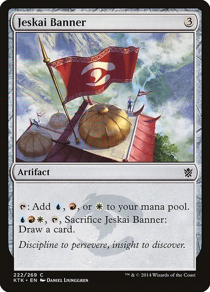Jeskai Banner - Khans of Tarkir-(222)