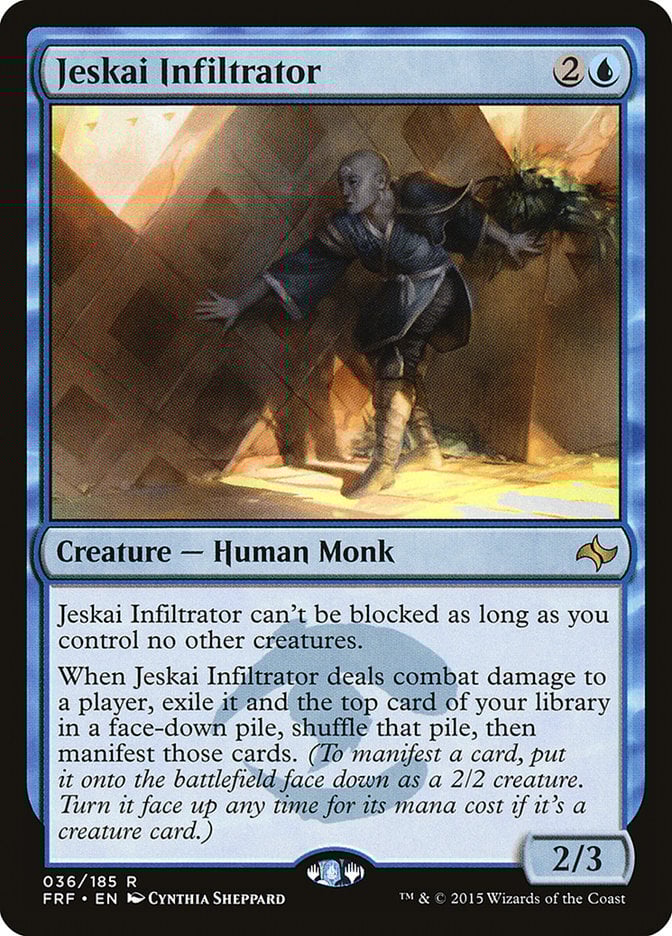 Jeskai Infiltrator - Fate Reforged-(036)