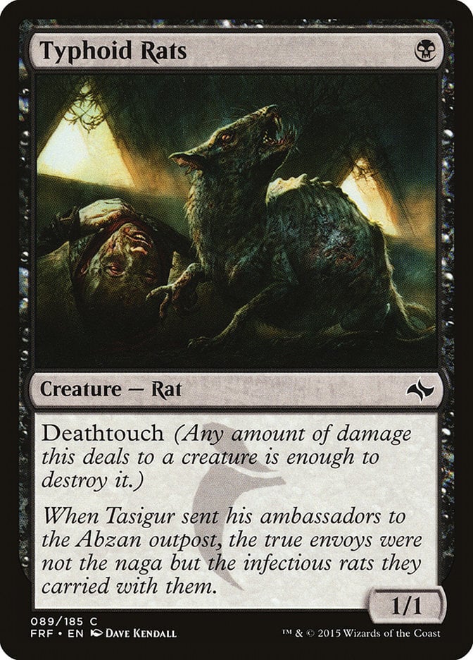 Typhoid Rats - Fate Reforged-(089)