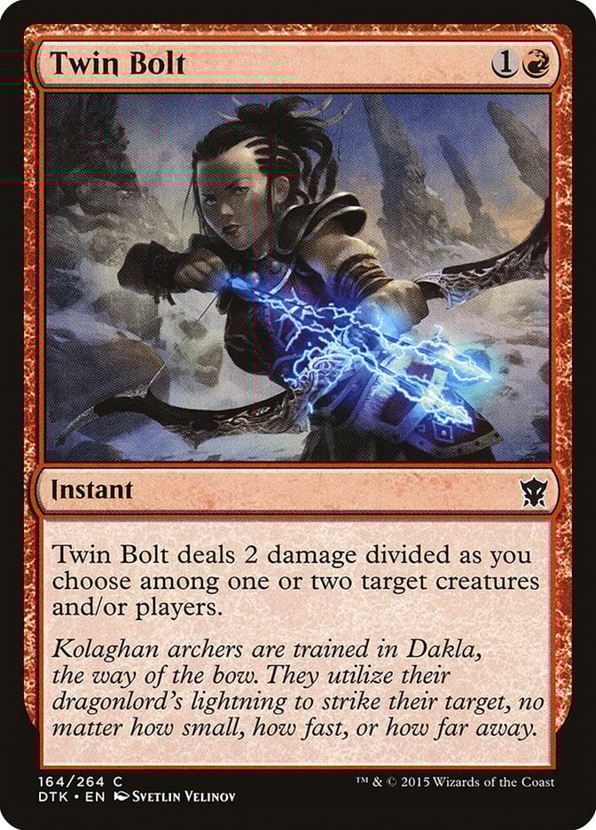 Twin Bolt - Dragons of Tarkir-(164)