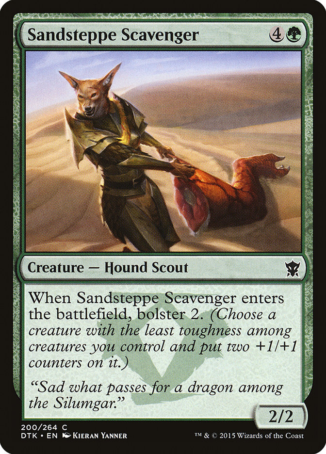 Sandsteppe Scavenger - Dragons of Tarkir-(200)-Foil
