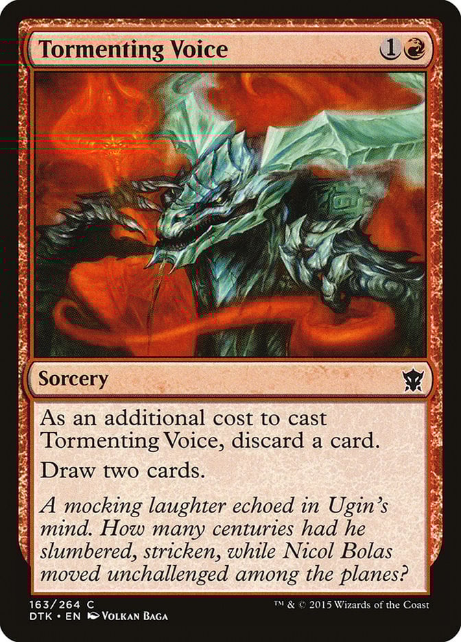 Tormenting Voice - Dragons of Tarkir-(163)