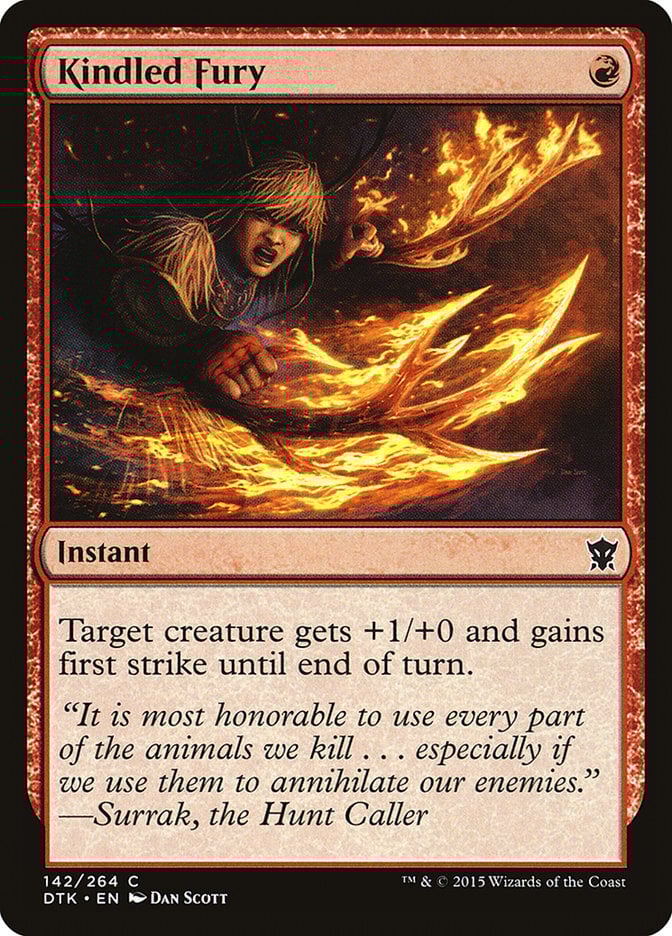 Kindled Fury - Dragons of Tarkir-(142)