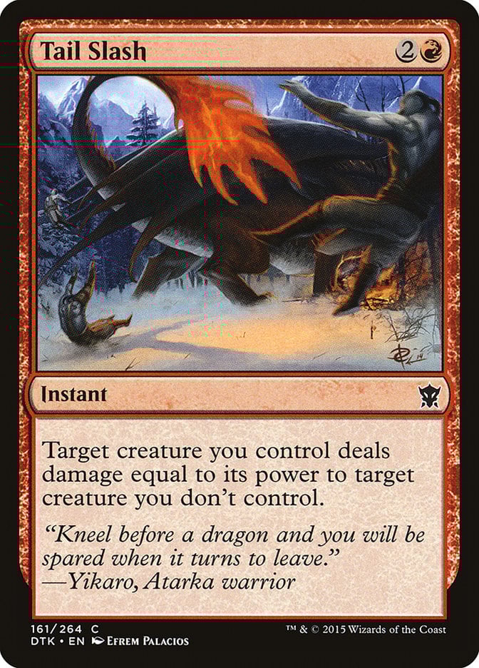 Tail Slash - Dragons of Tarkir-(161)