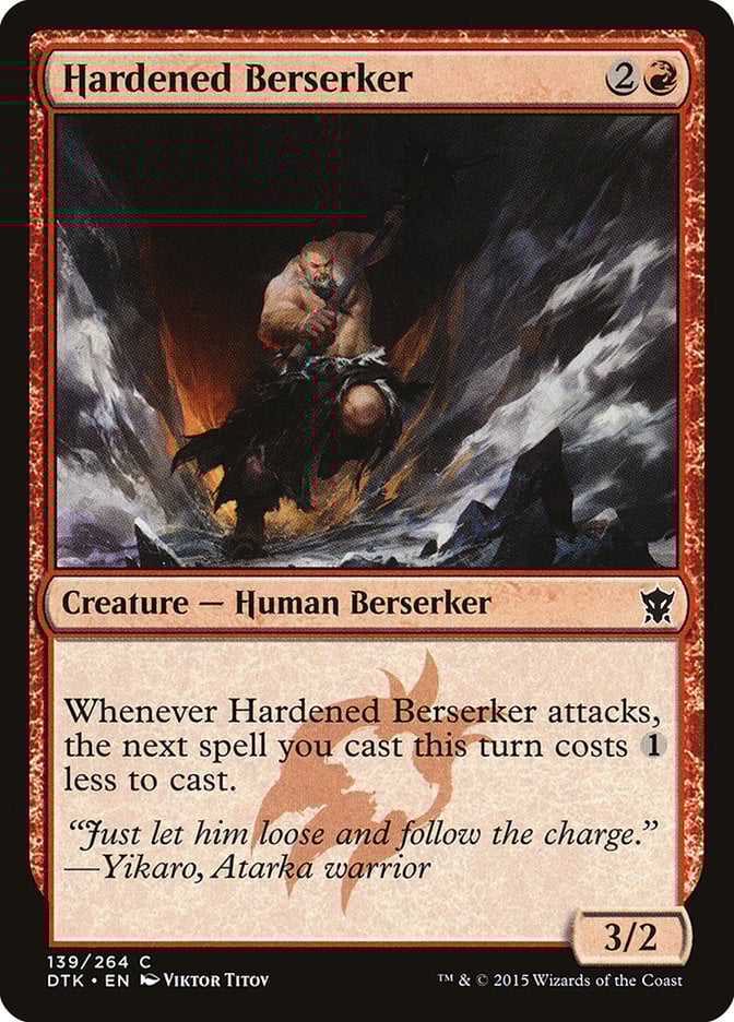 Hardened Berserker - Dragons of Tarkir-(139)