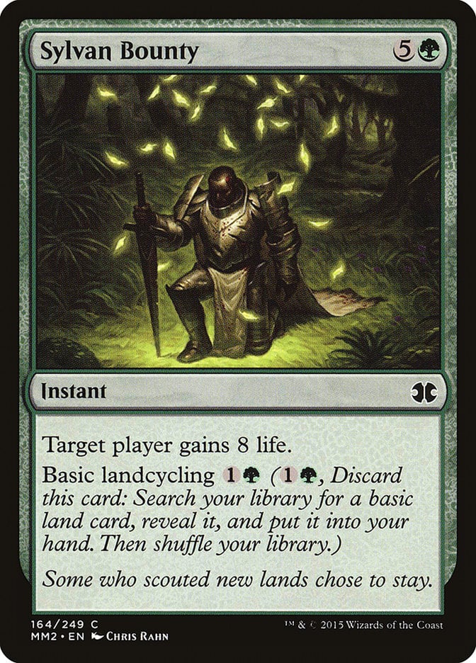 Sylvan Bounty - Modern Masters 2015 Edition-(164)-Foil