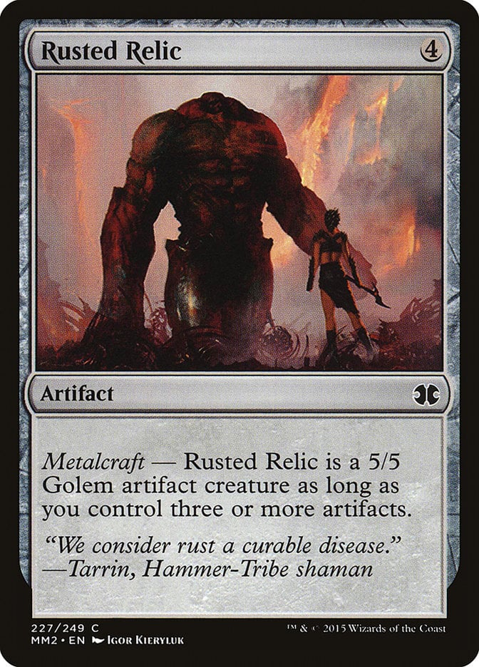 Rusted Relic - Modern Masters 2015 Edition-(227)-Foil
