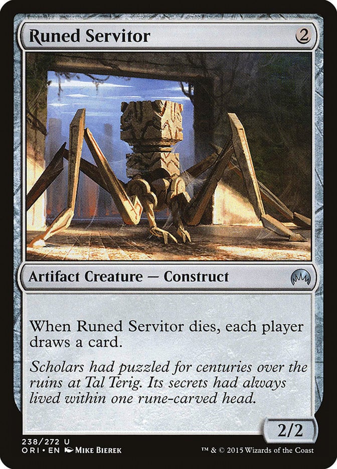 Runed Servitor - Magic Origins-(238)