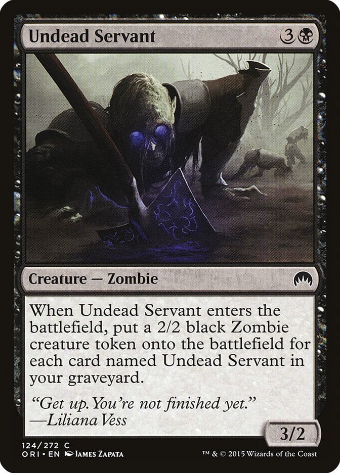 Undead Servant - Magic Origins-(124)-Foil